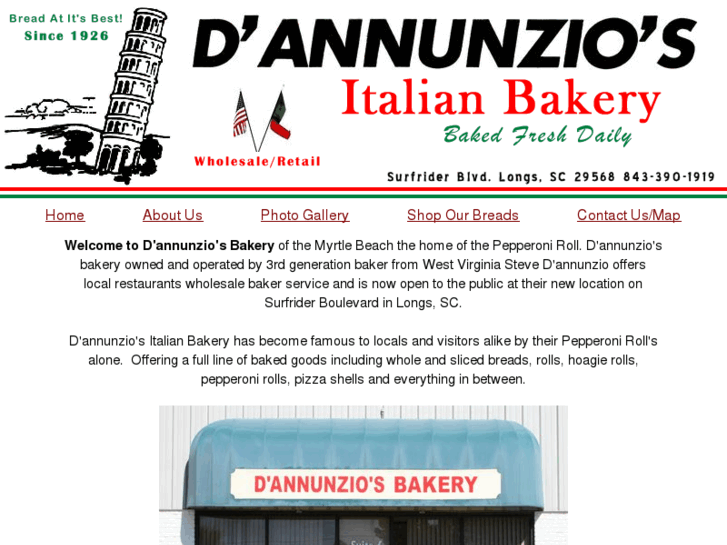 www.dannunziosbread.com