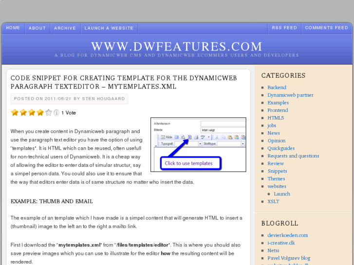www.dwfeatures.com