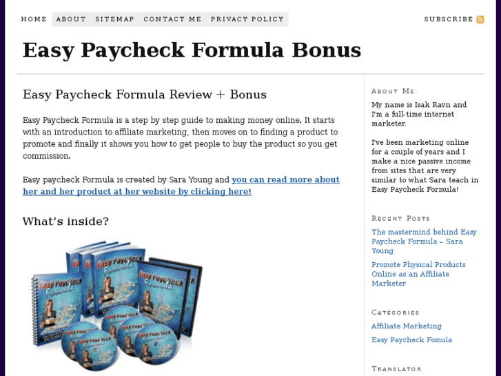 www.easypaycheckformulabonus.org