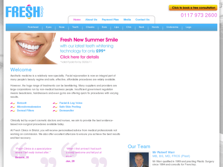 www.freshclinics.com