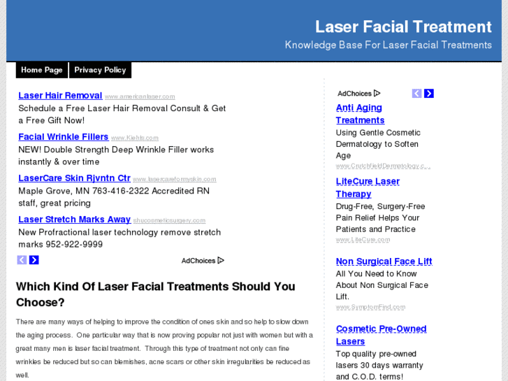 www.laserfacialtreatment.org