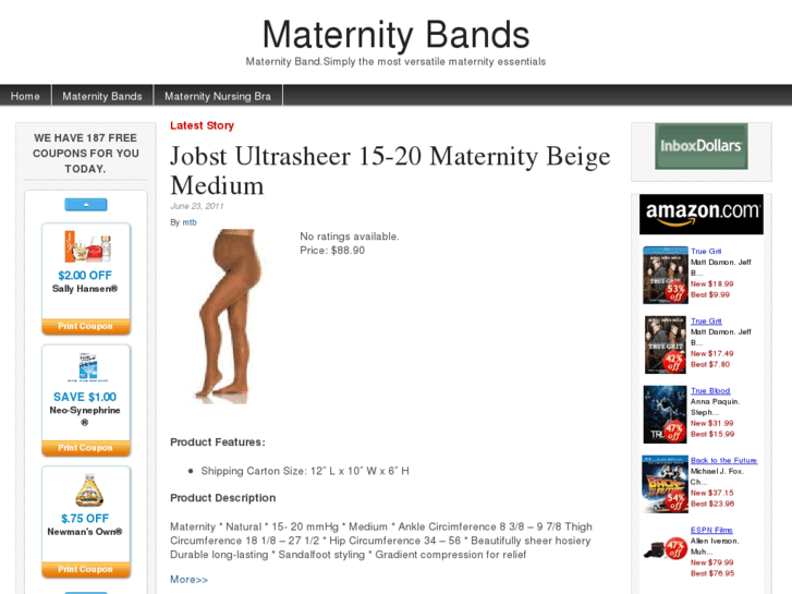 www.maternitybands.org