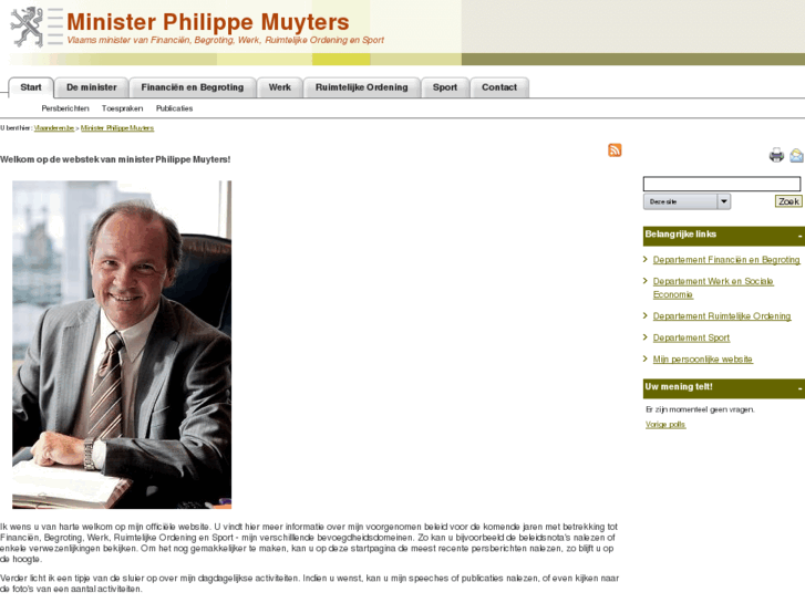 www.ministerphilippemuyters.be