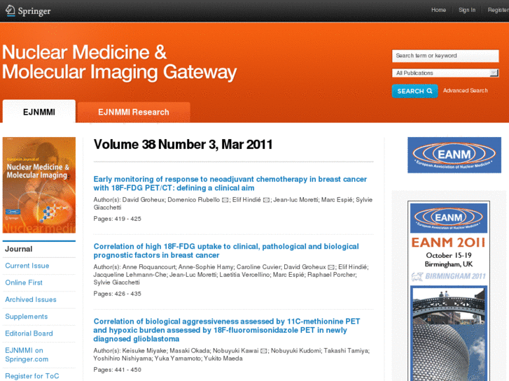 www.nuclearmedicineandmolecularimaginggateway.net