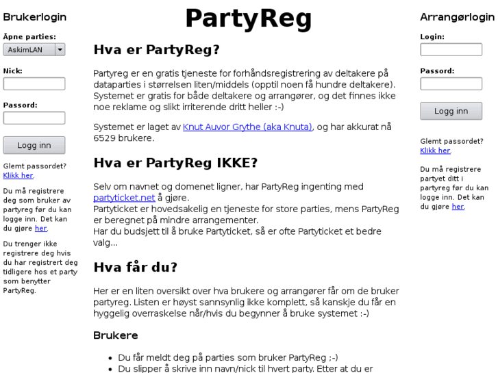 www.partyreg.net