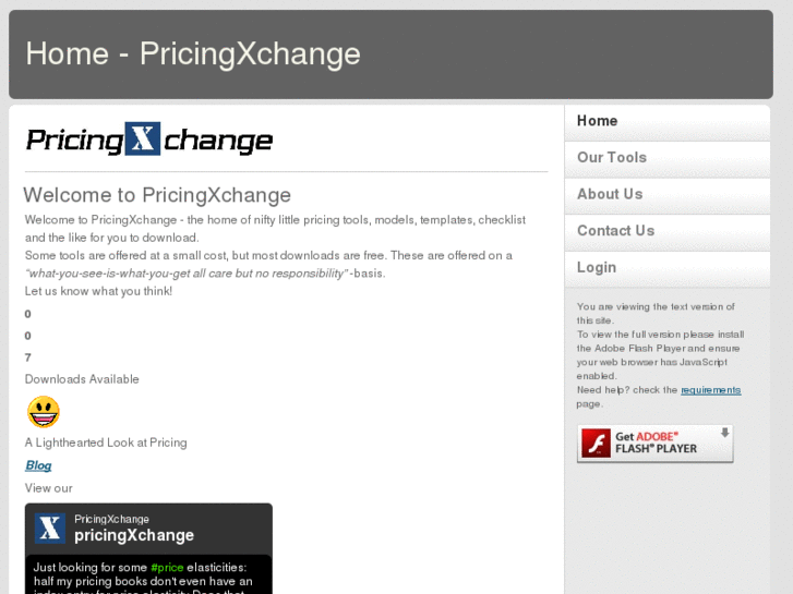 www.pricingxchange.com