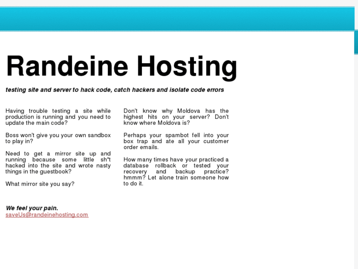 www.randeinehosting.com