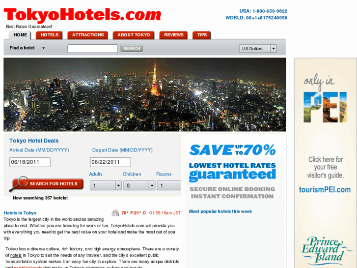 www.tokyohotels.com