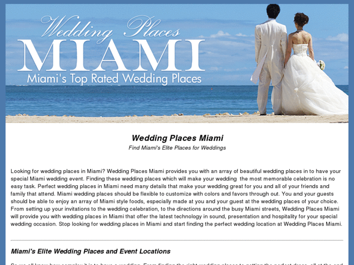 www.weddingplacesmiami.com