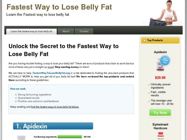 www.fastestwaytolosebellyfat.org