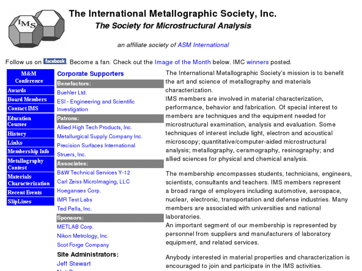 www.internationalmetallographicsociety.org