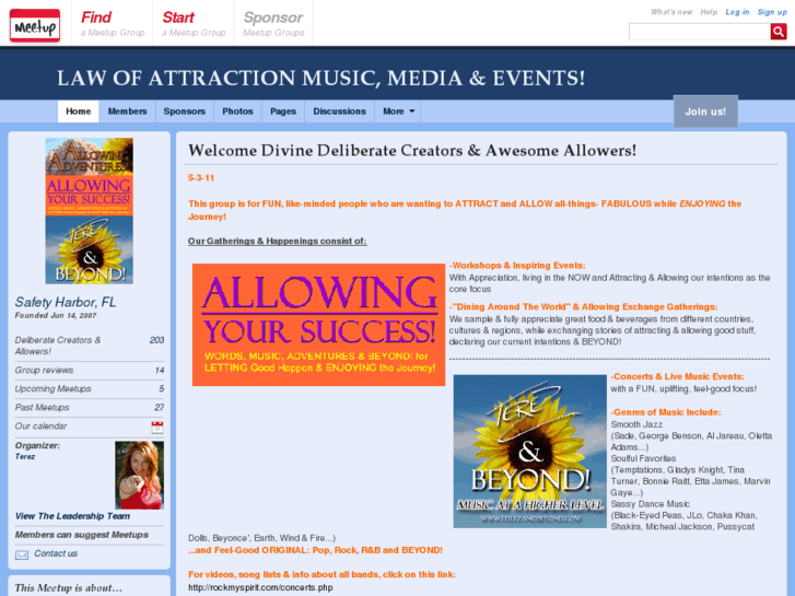 www.lawofattractionevents.com