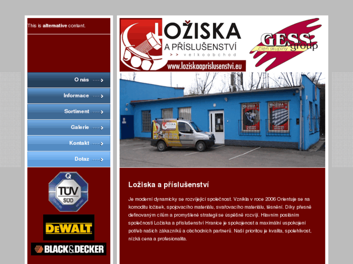 www.loziskaaprislusenstvi.com