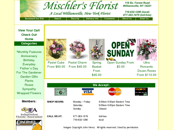 www.mischlersflorist.com