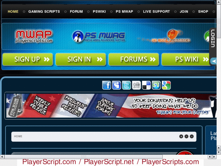 www.playerscript.net