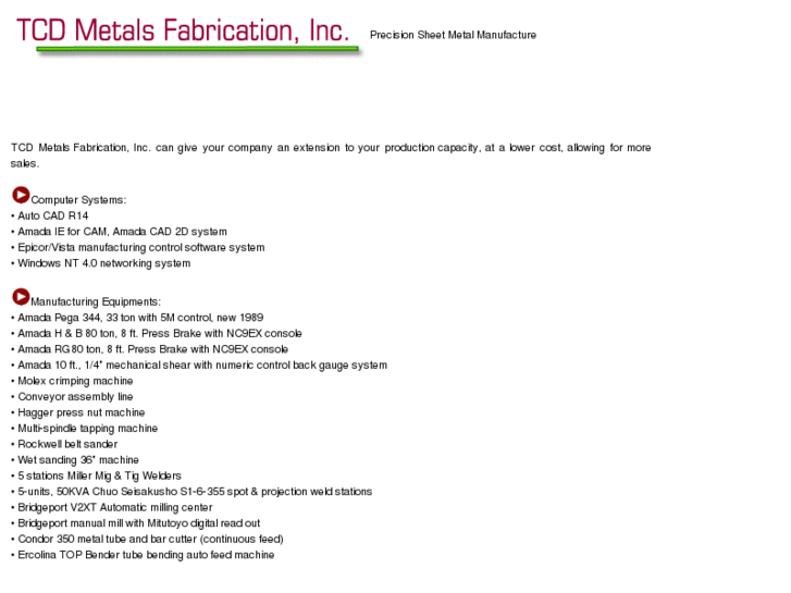 www.tcdmetals.com