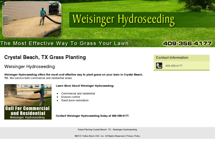 www.weisingerhydroseedinggalv.com