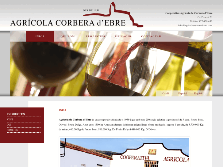 www.agricolacorberadebre.com