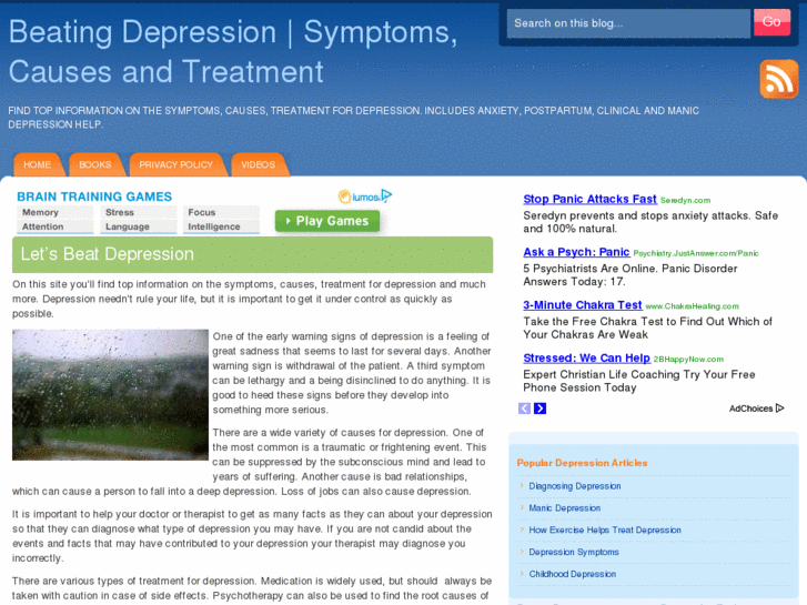 www.beatingdepression.net