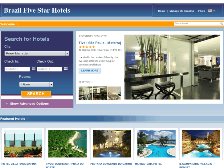 www.brazilfivestarhotels.com