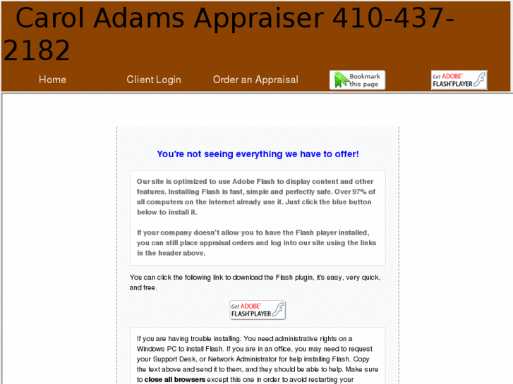 www.caroladamsappraiser.com