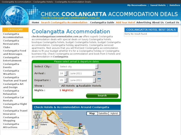 www.checkcoolangattaaccommodation.com.au