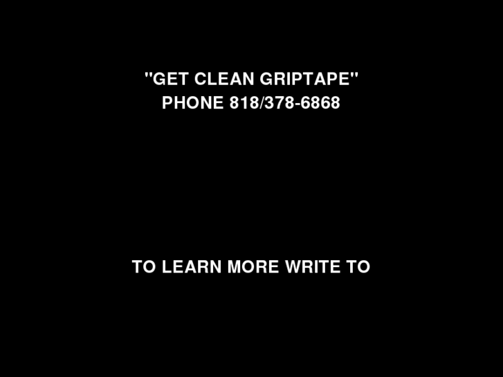 www.cleangriptape.com