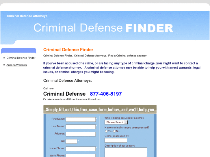 www.criminaldefensefinder.com