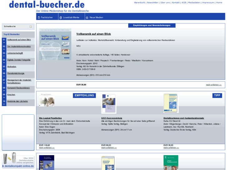 www.dentalbuecher.de