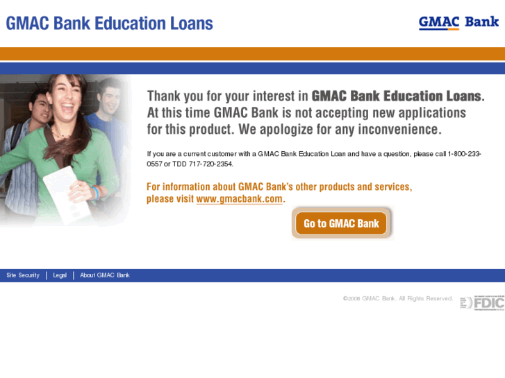 www.gmacbank2college.com