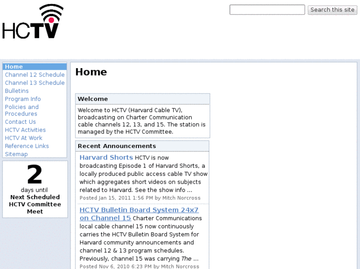 www.harvardcabletv.com