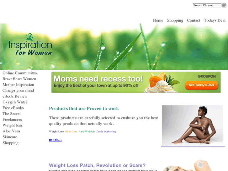 www.inspirationforwomen.org