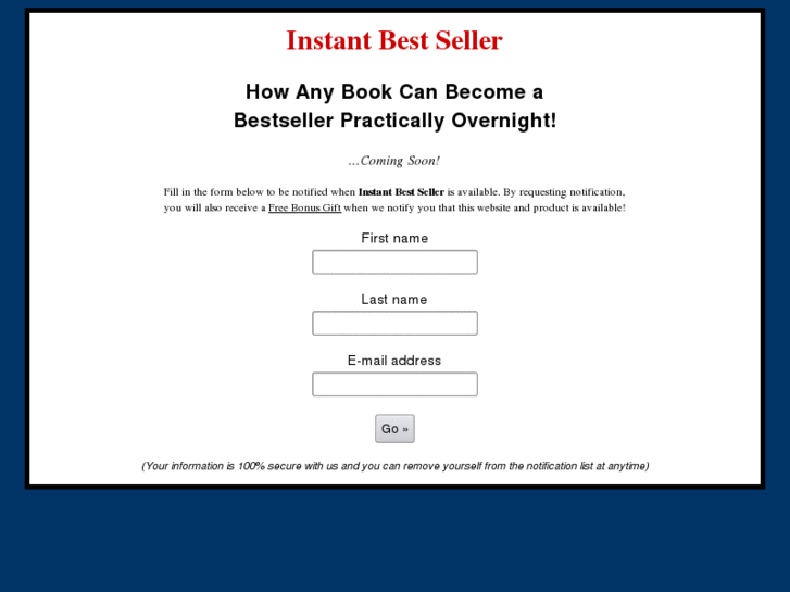 www.instantbestseller.com