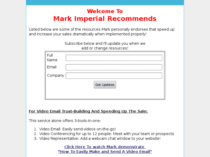 www.markimperialrecommends.com