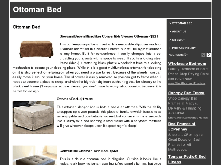 www.ottomanbed.org