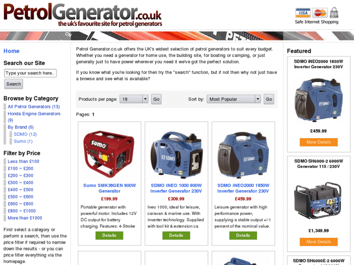 www.petrolgenerator.co.uk