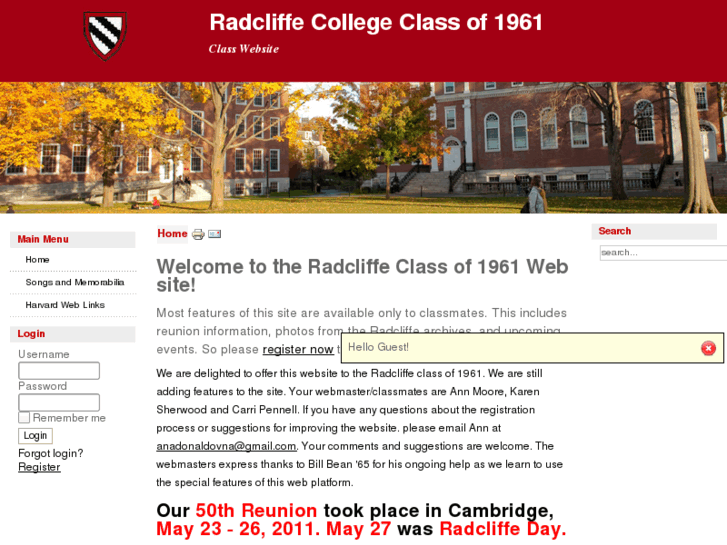 www.radcliffe61.org