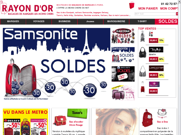 www.rayondor-valises.com