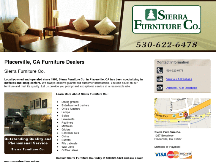 www.sierrafurnitureco.net