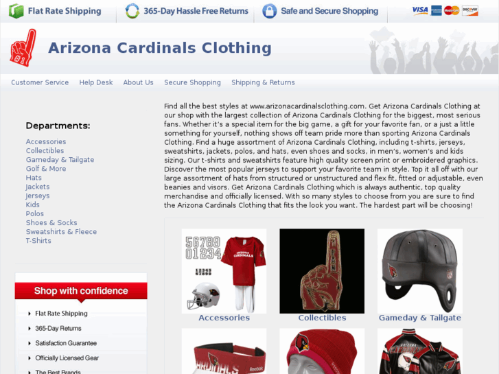 www.arizonacardinalsclothing.com