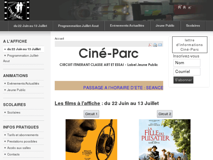 www.cineparc.fr