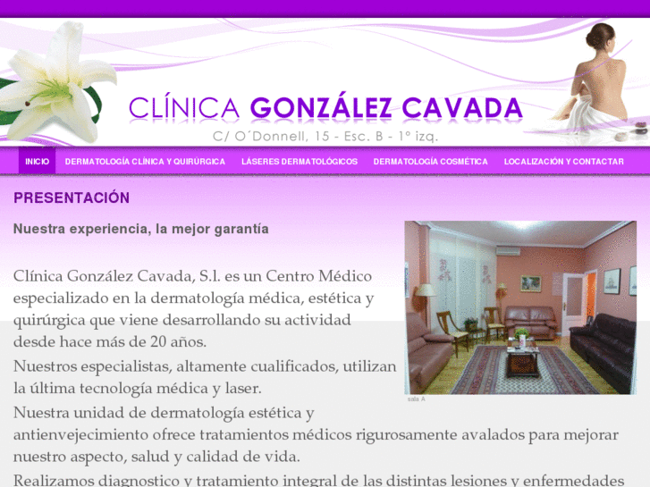 www.clinicagonzalezcavada.com