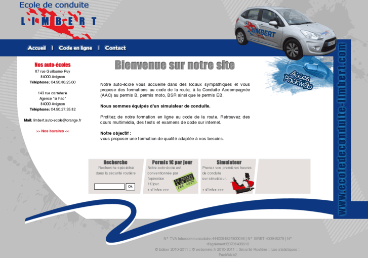 www.ecoledeconduite-limbert.com