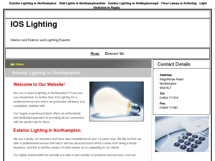 www.ioslightingnorthampton.com