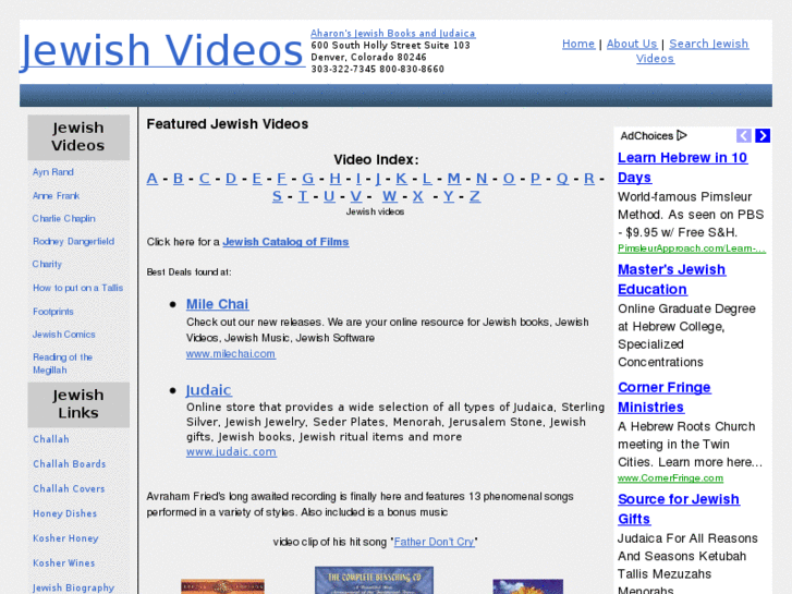 www.jewishvideos.us