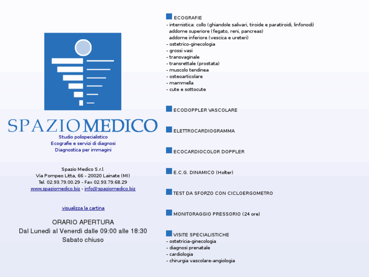 www.spaziomedico.biz