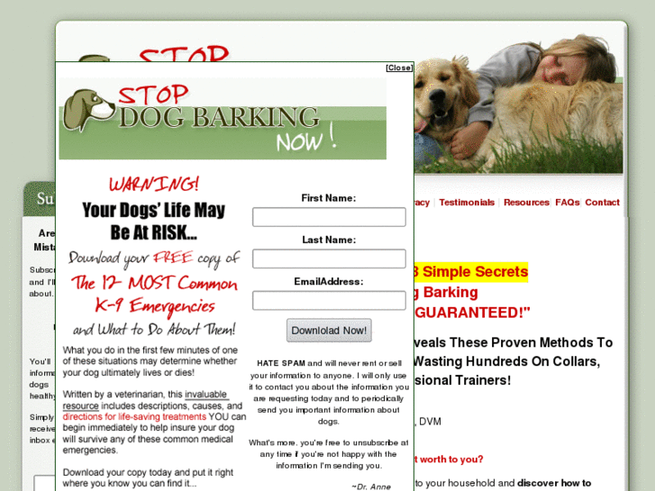 www.stopdogbarkingnow.com
