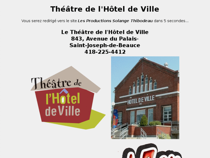 www.theatredelhoteldeville.com