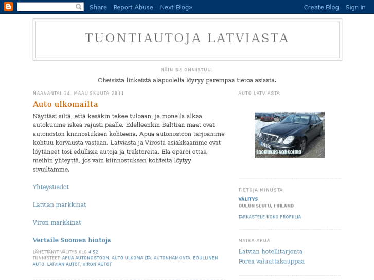 www.tuontiauto-latviasta.com