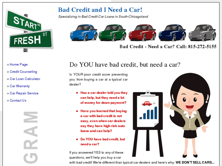 www.badcreditandineedacar.com